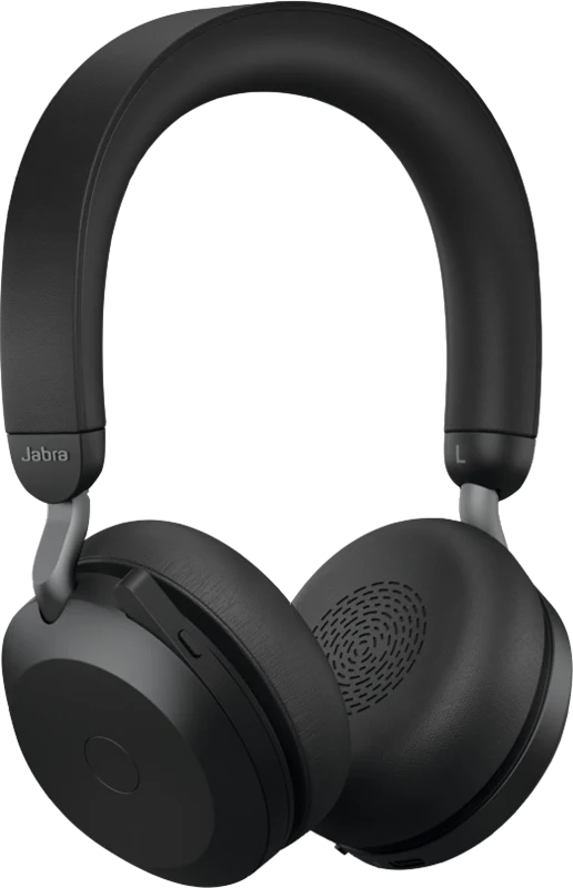 Jabra Evolve2 75 UC Duo Headset + Ladestation Schwarz
