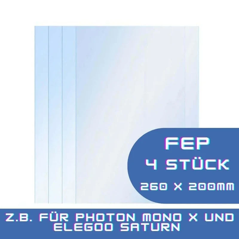 FEP Folie Photon Mono X oder Saturn - 260x200mm