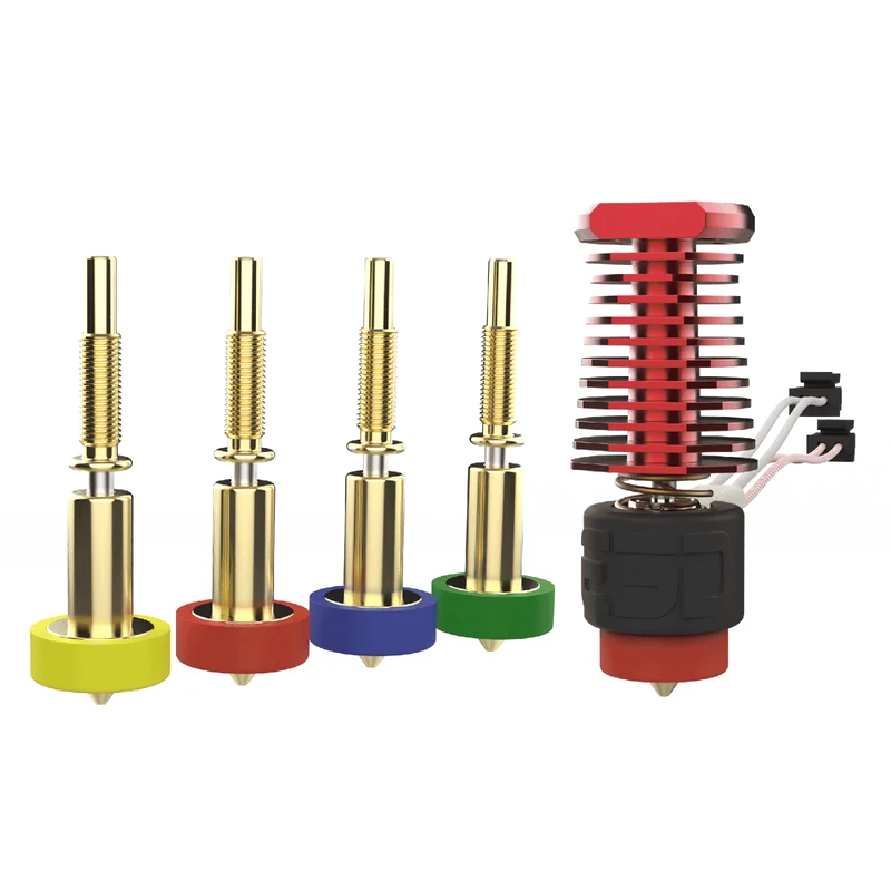 E3D RapidChange Revo Voron - 1.75mm, 12V – Vollständiges Düsenset