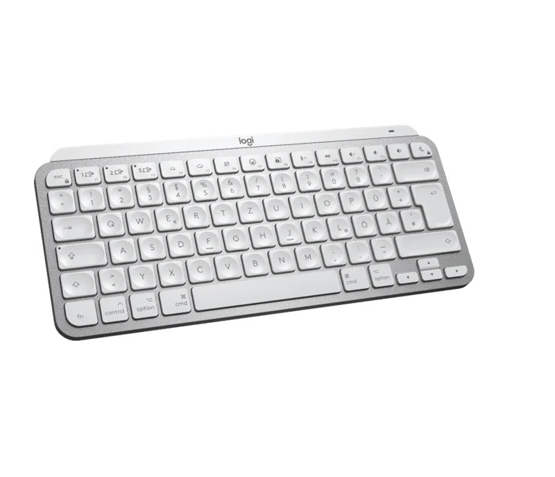 Logitech MX Keys Mini Tastatur für MAC Silber / Weiss