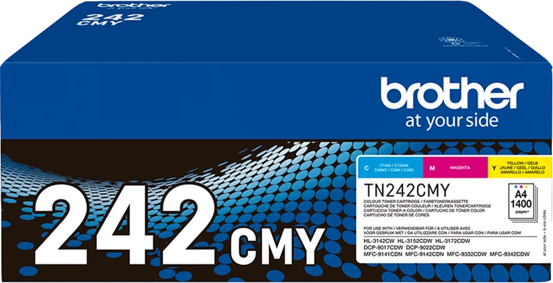 Brother TN-242CMY Multipack Cyan/Magenta/Gelb