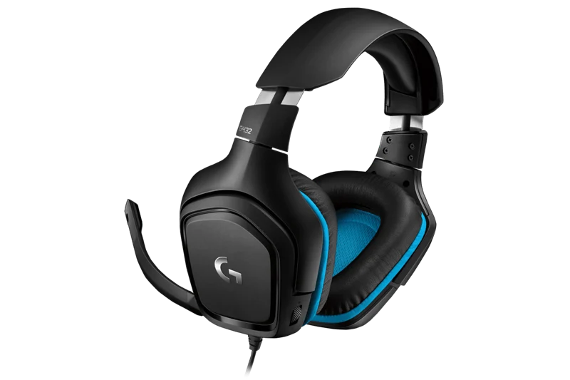 Logitech G432 Gaming-Headset Schwarz