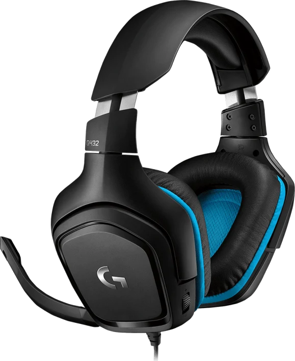 Logitech G432 Gaming-Headset Schwarz