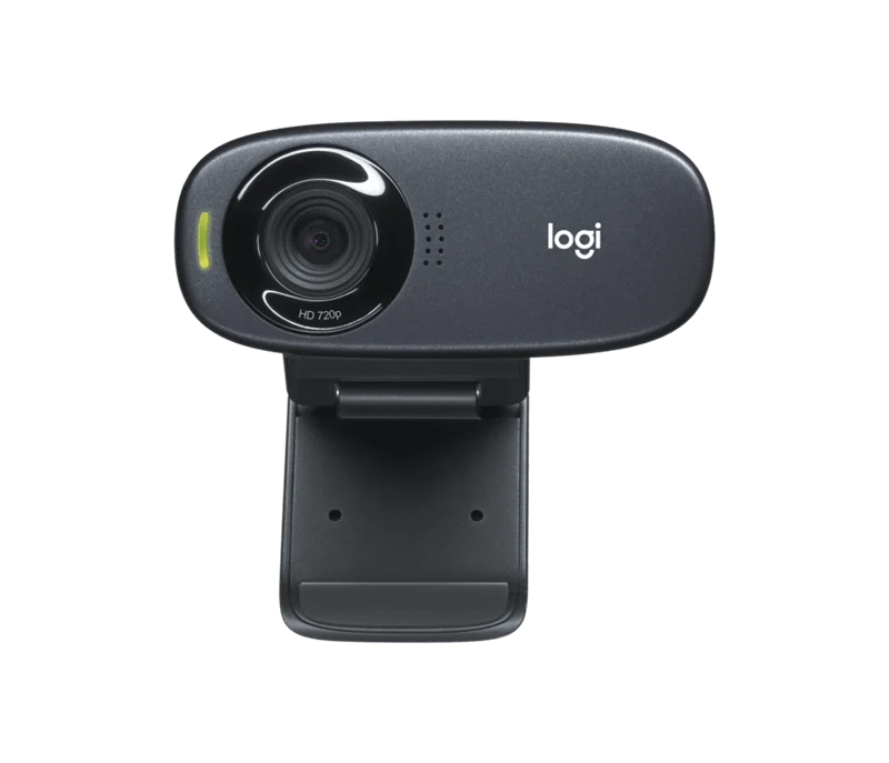 Logitech C310 HD-Webcam Schwarz
