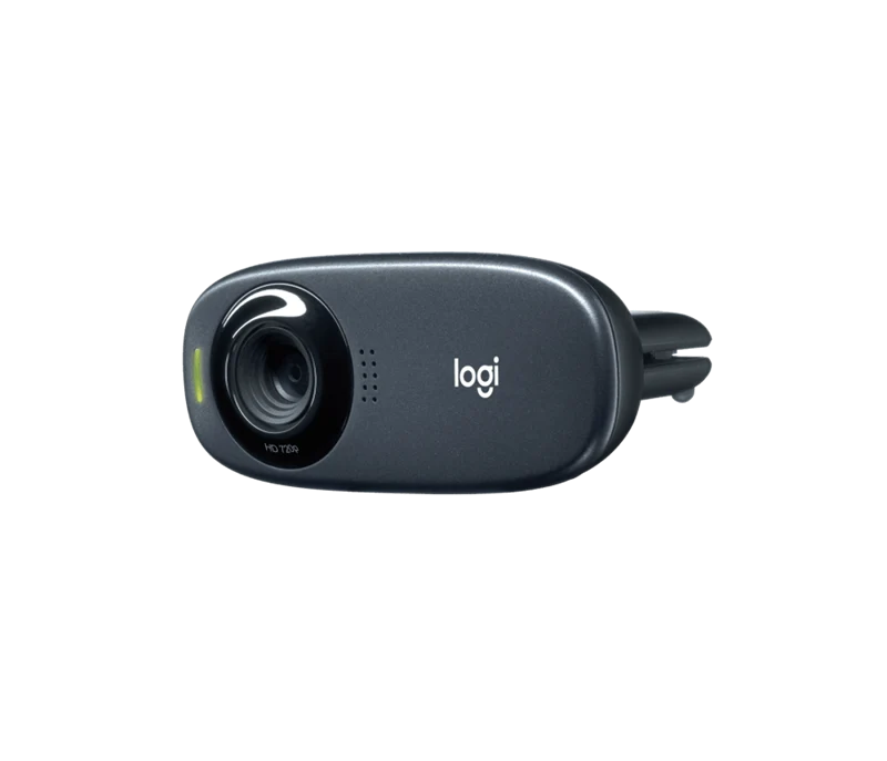 Logitech C310 HD-Webcam Schwarz