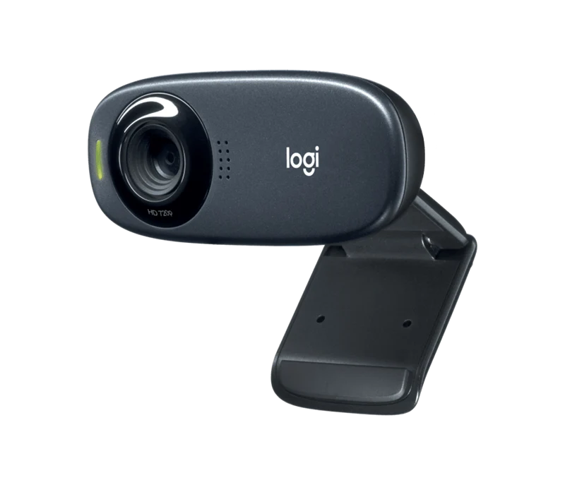 Logitech C310 HD-Webcam Schwarz