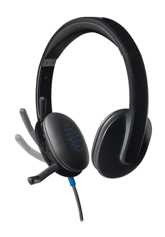 Logitech H540 USB-Headset Schwarz