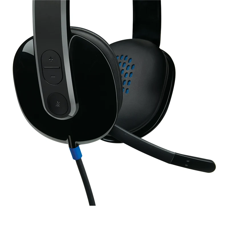 Logitech H540 USB-Headset Schwarz