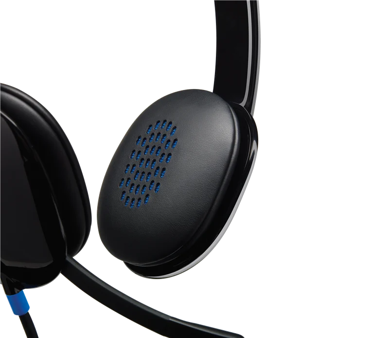 Logitech H540 USB-Headset Schwarz