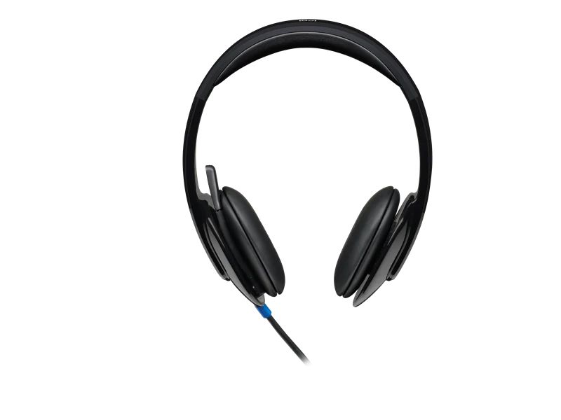 Logitech H540 USB-Headset Schwarz
