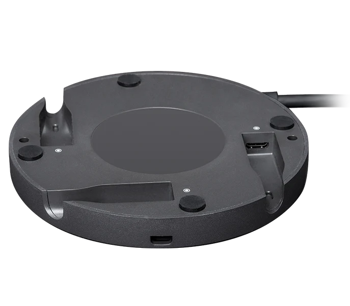 Logitech Rally Mic Pod Hub Schwarz