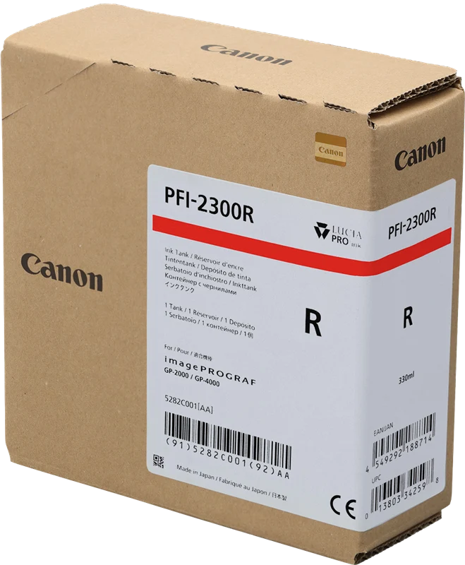 Canon PFI-2300r Rot Druckerpatrone 5282C001