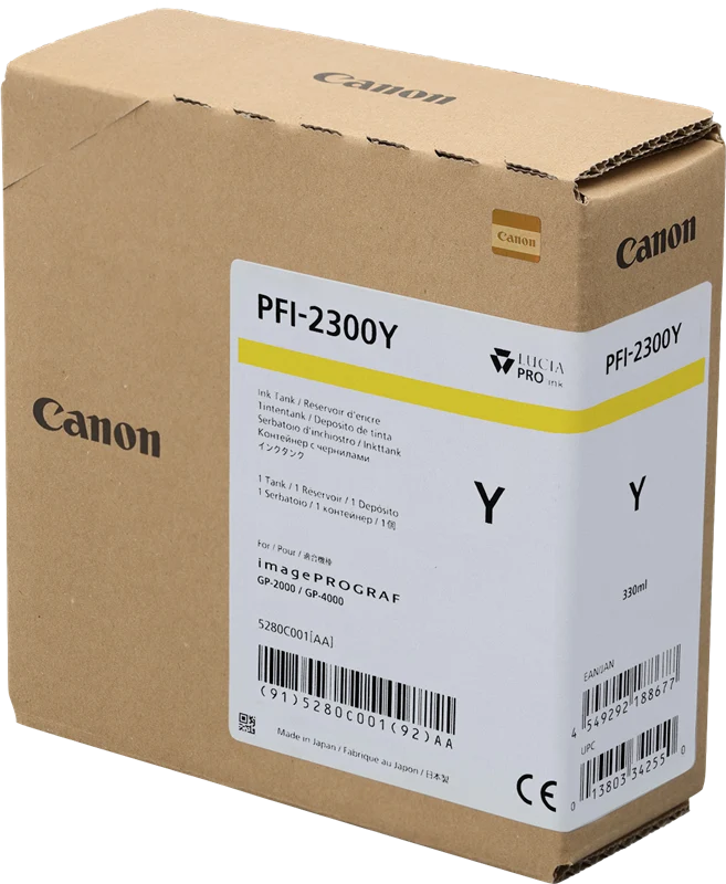 Canon PFI-2300y Gelb Druckerpatrone 5280C001