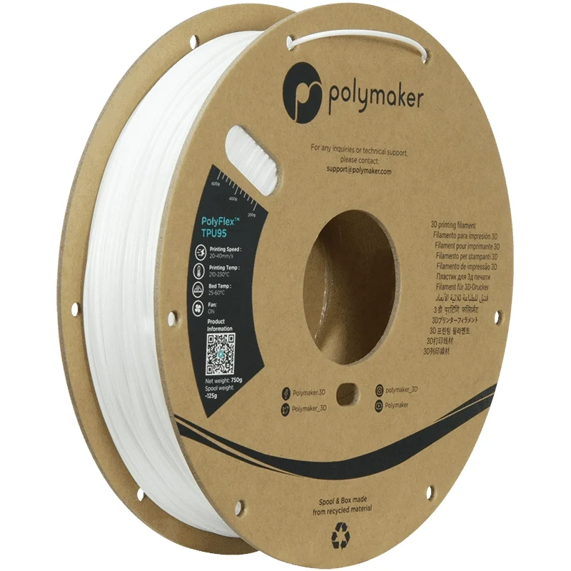 Polymaker Polyflex TPU-95A Filament 750g / 1.75mm