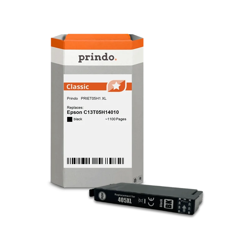 Prindo Classic XL Druckerpatrone kompatibel mit Epson 405 XL Schwarz