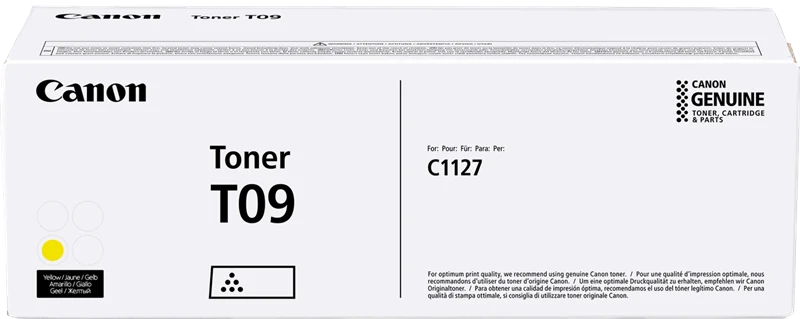 Canon T09 y Gelb Toner