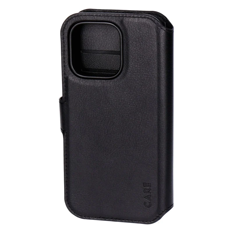 CARE by Panzerglass Tango 2-in-1 Wallet Case schwarz passend für Apple iPhone 16 Pro