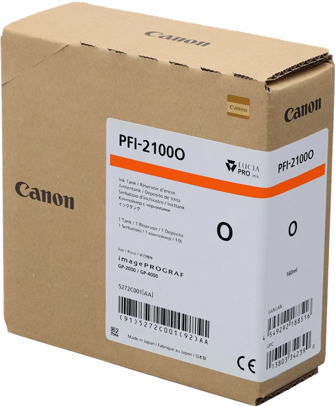 Canon PFI-2100o Orange Druckerpatrone 5272C001