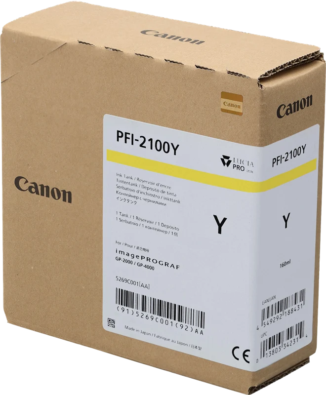 Canon PFI-2100y Gelb Druckerpatrone 5269C001