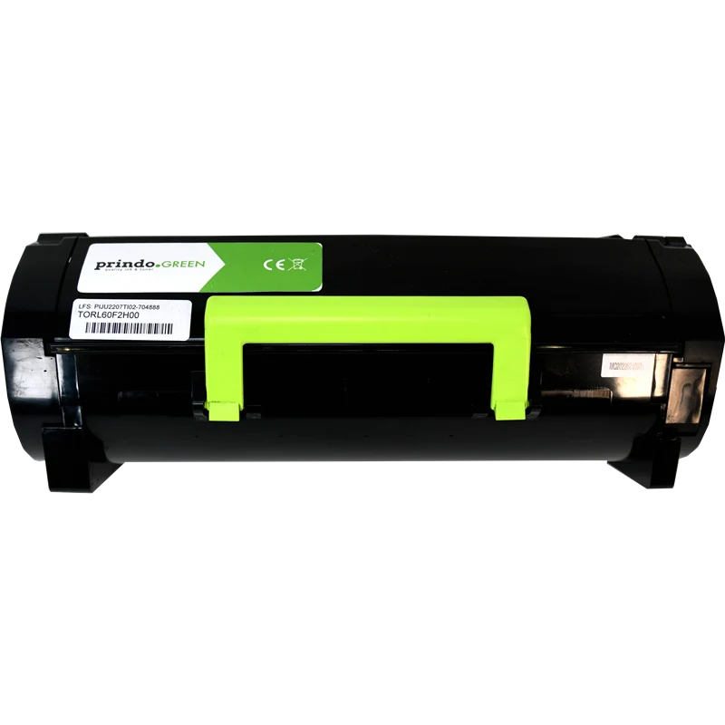Prindo Green XL Toner kompatibel mit Lexmark 602H Schwarz