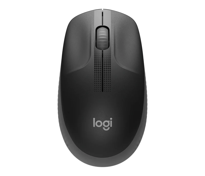 Logitech M190 Maus Schwarz / Grau