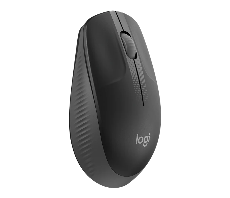 Logitech M190 Maus Schwarz / Grau
