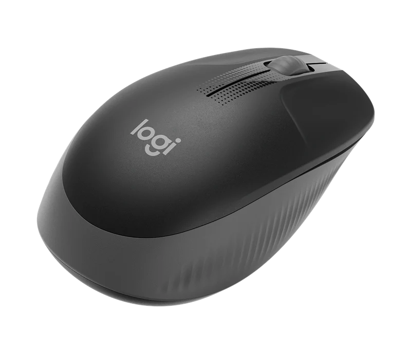 Logitech M190 Maus Schwarz / Grau