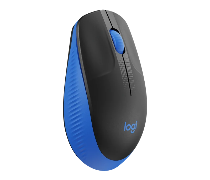 Logitech M190 Maus Schwarz / Blau