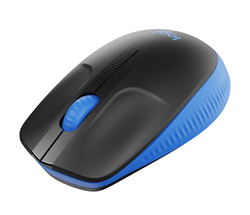Logitech M190 Maus Schwarz / Blau