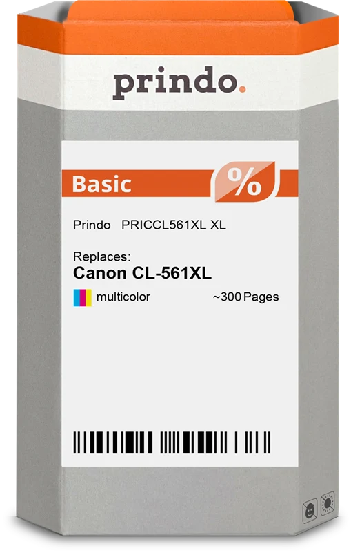 Prindo Basic XL Druckerpatrone kompatibel mit Canon CL-561XL mehrere Farben