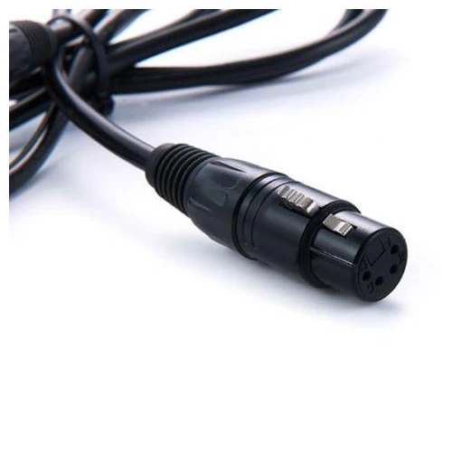 Rolux 4-Pin XLR Buchse mit 4-poligem Stecker RL-C7