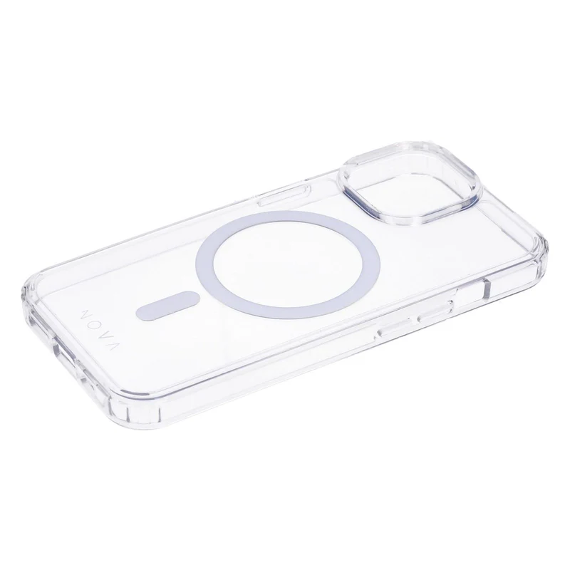 NOVA Crystal Mag Case Apple iPhone 15 transparent Magsafe kompatibel