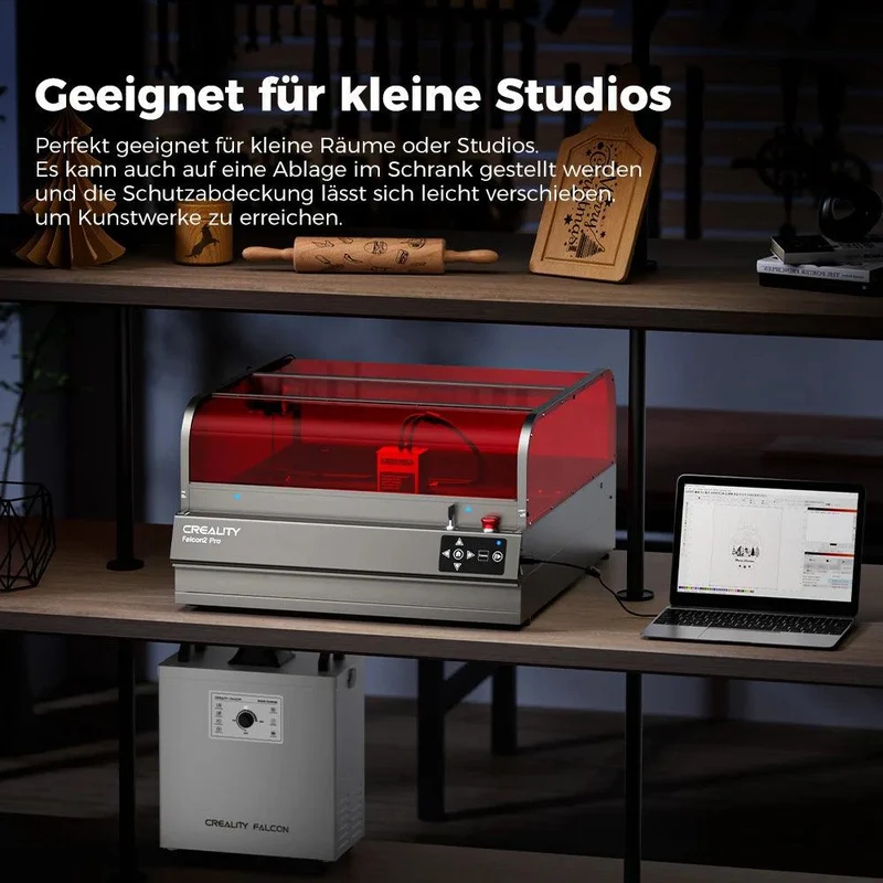 Creality Falcon 2 Pro geschlossener Laser-Gravierer