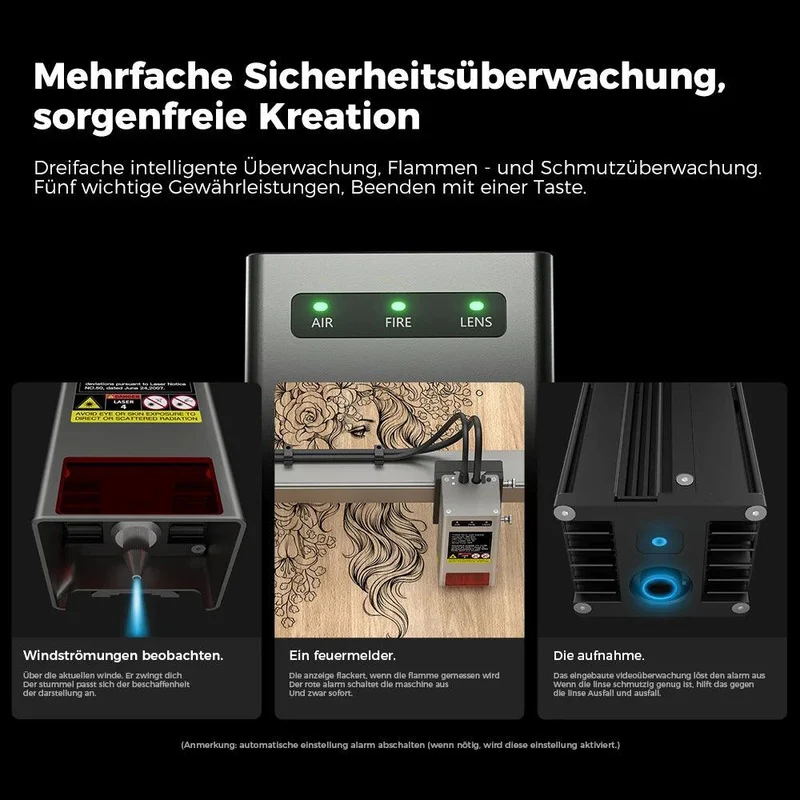 Creality Falcon 2 Pro geschlossener Laser-Gravierer