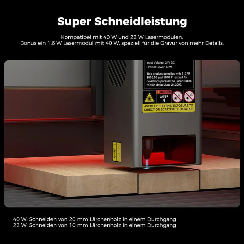 Creality Falcon 2 Pro geschlossener Laser-Gravierer