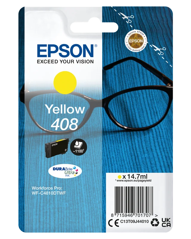 Epson 408 Gelb Druckerpatrone C13T09J44010