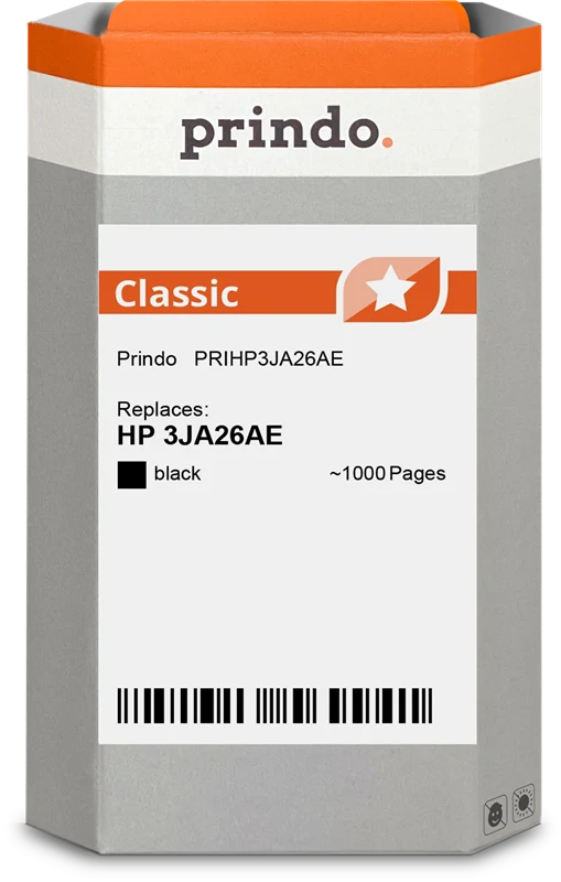 Prindo Classic Druckerpatrone kompatibel mit HP 963 Schwarz
