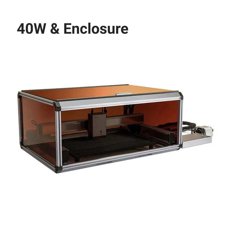 Snapmaker Ray 40W Lasergravierer und -Cutter mit Gehäuse
