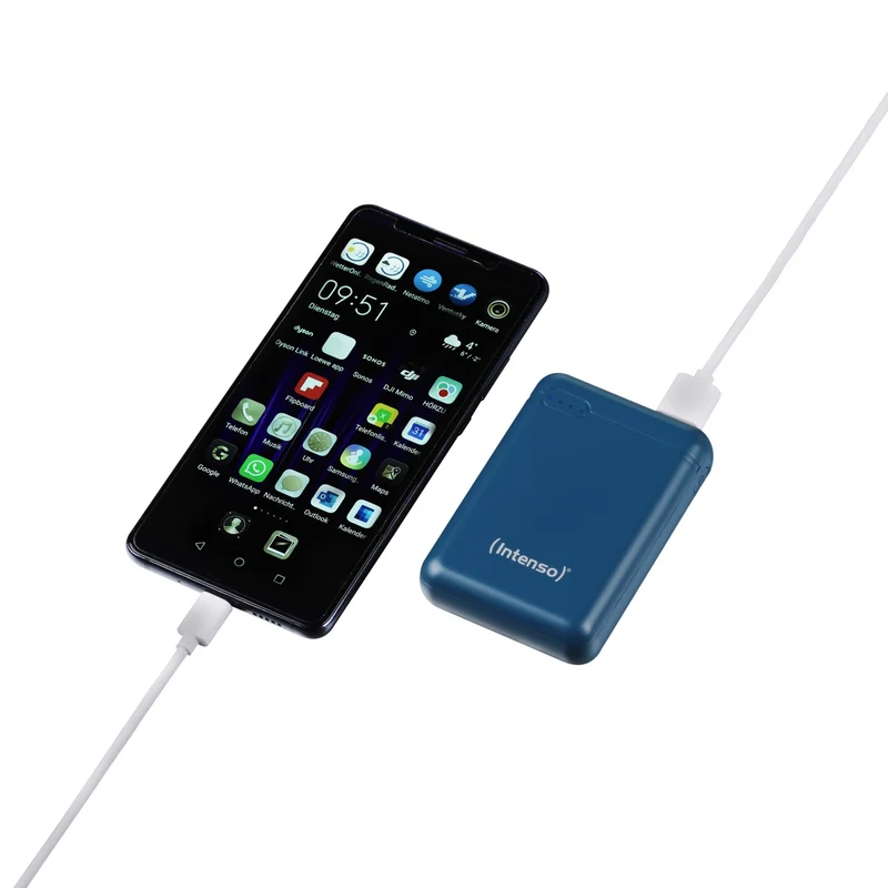 Intenso XS10000 Akkuladegerät Lithium Polymer (LiPo) 10000 mAh Benzin