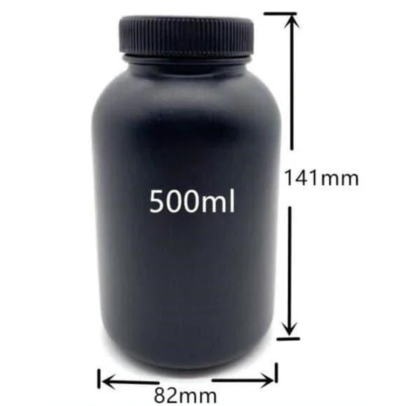 Leerbehälter für Resin