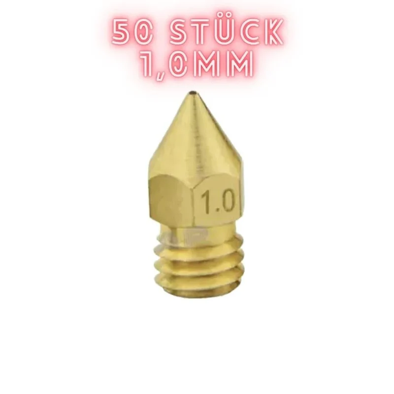 MK8 Messing Düsen 50 Stück