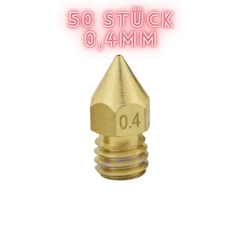 MK8 Messing Düsen 50 Stück