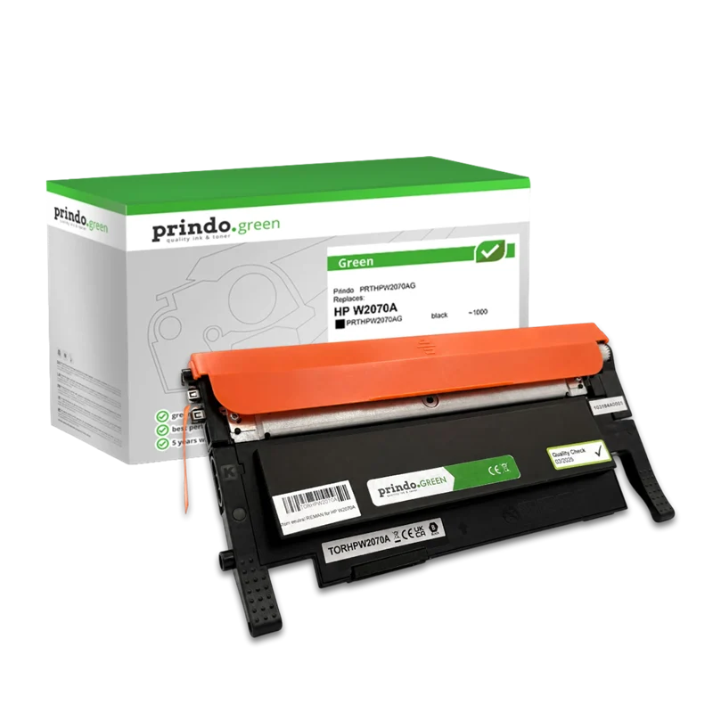 Prindo Green Toner kompatibel mit HP 117A Schwarz