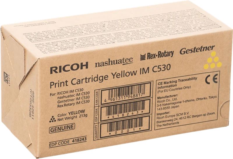 Ricoh IM C530Y Gelb Toner