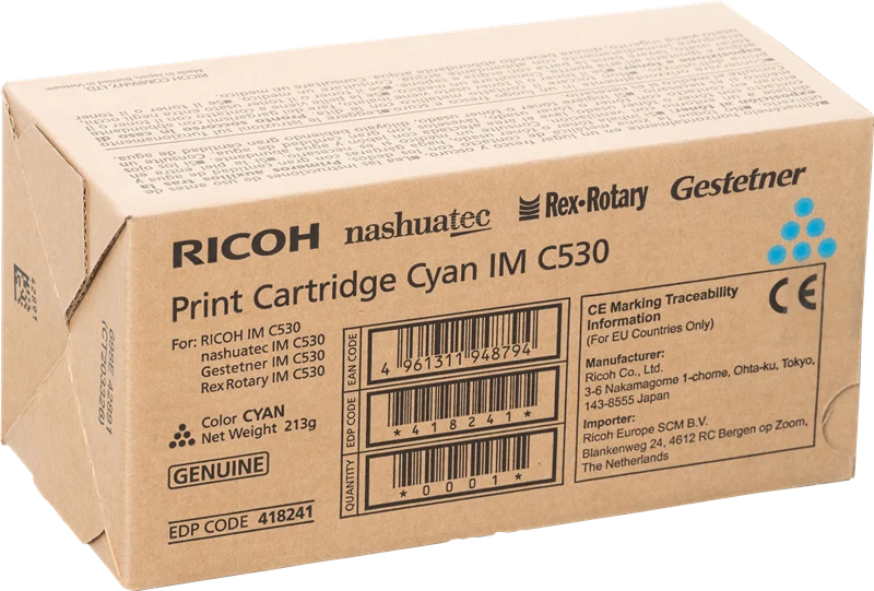 Ricoh IM C530C Cyan Toner
