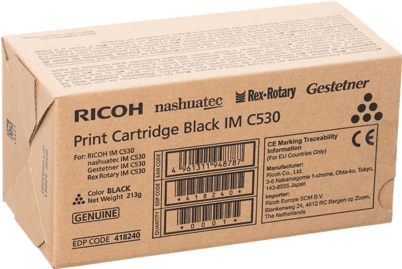 Ricoh IM C530BK Schwarz Toner