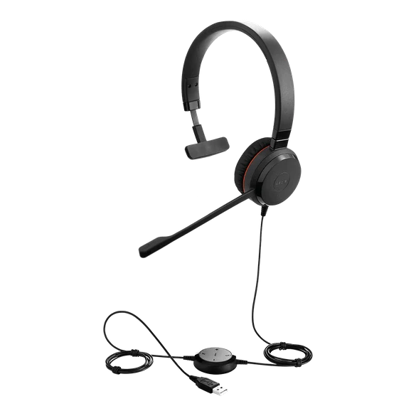 Jabra EVOLVE 30 MS Mono Headset Schwarz