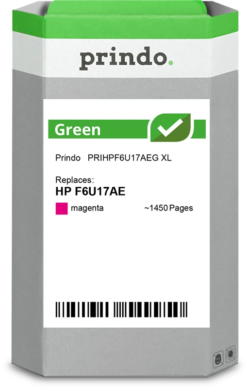 Prindo Green XL Druckerpatrone kompatibel mit HP 953 XL Magenta