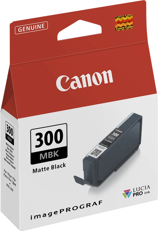 Canon PFI-300mbk Schwarz (Matt) Druckerpatrone 4192C001