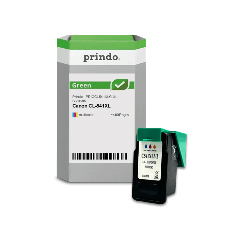 Prindo Green XL Druckerpatrone kompatibel mit Canon CL-541XL mehrere Farben